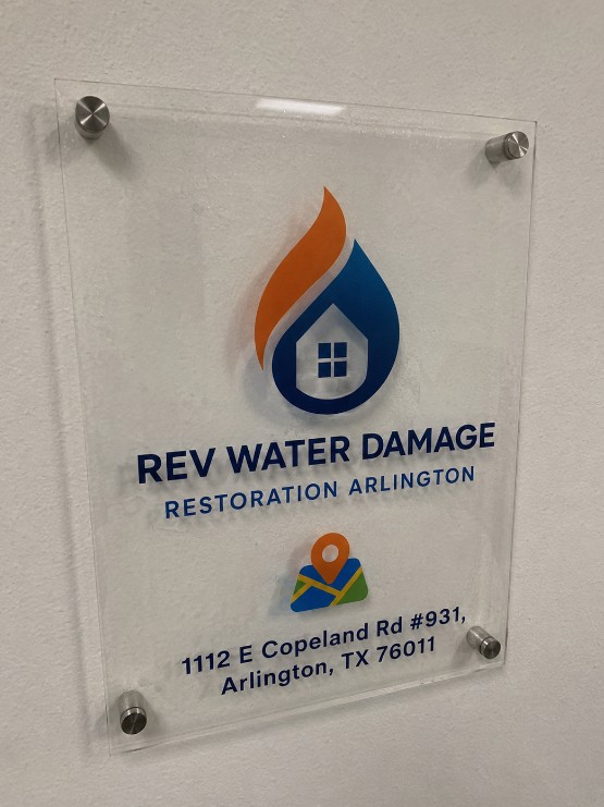 Office signage at suite entrance
